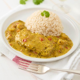 Chicken Lemon Ginger with Rice