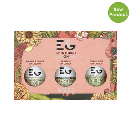 Edinburgh Gin Trio Liqueur Gift Set