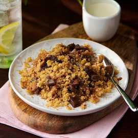 Rhubarb Crumble