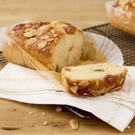 Cherry Bakewell Loaf