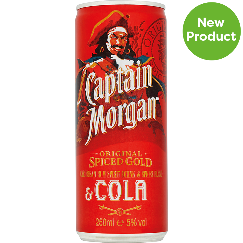 Captain Morgan Rum & Cola