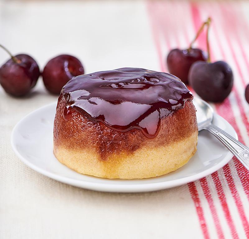 Cherry & Almond Pudding